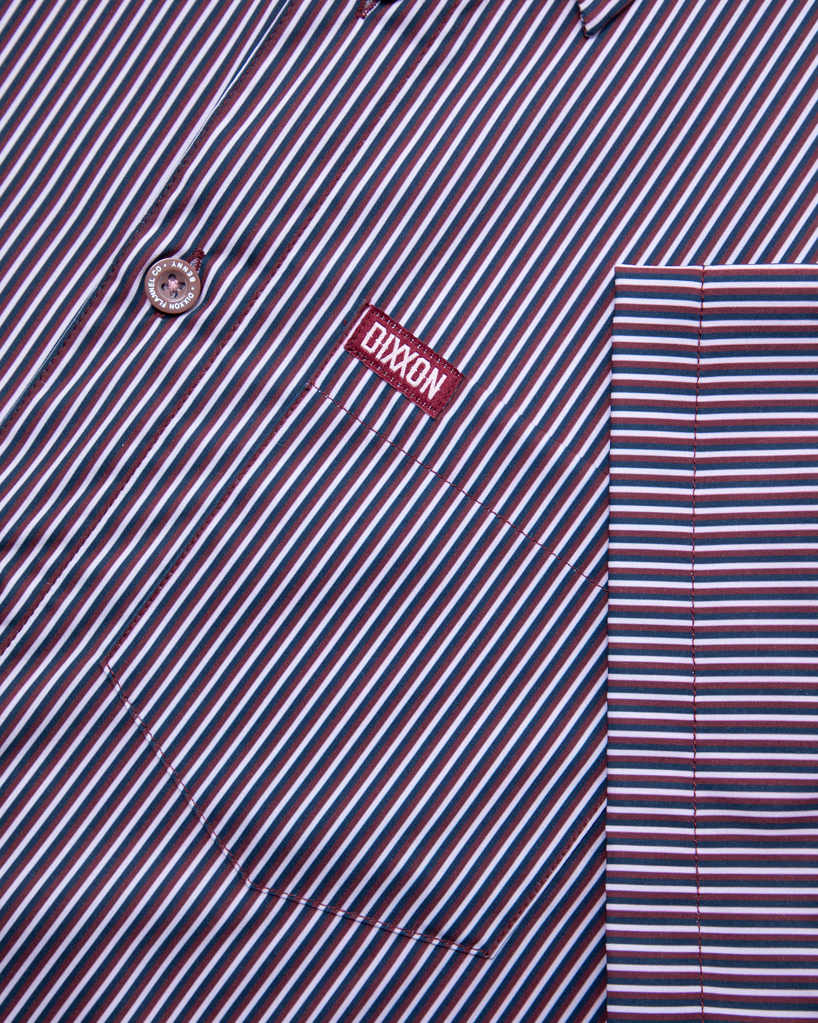 Benny TS Short Sleeve - Maroon - Dixxon Flannel Co. 