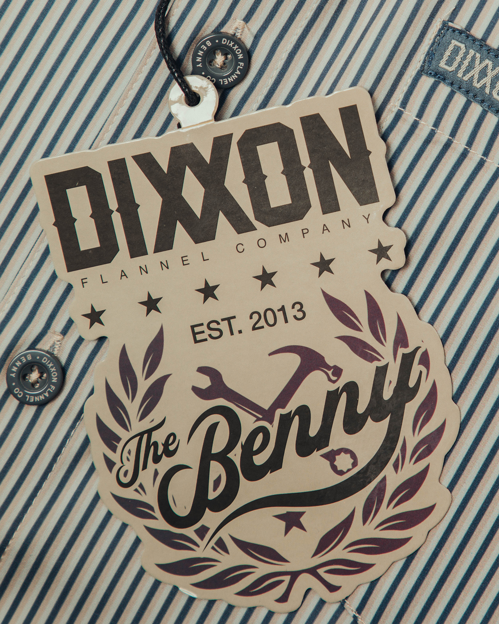Benny TS Short Sleeve - Khaki - Dixxon Flannel Co. 