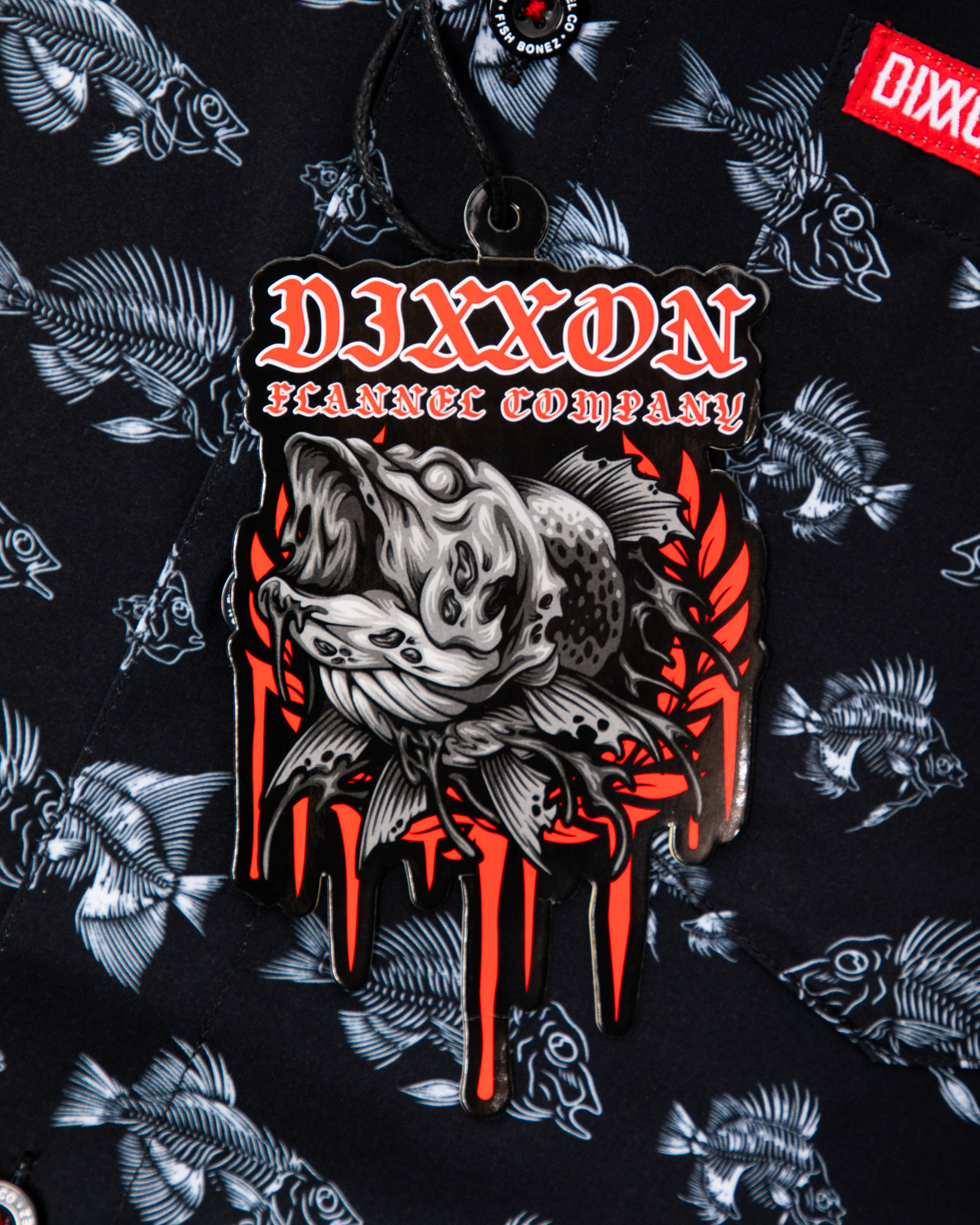 Fishbonez Short Sleeve - Dixxon Flannel Co. 