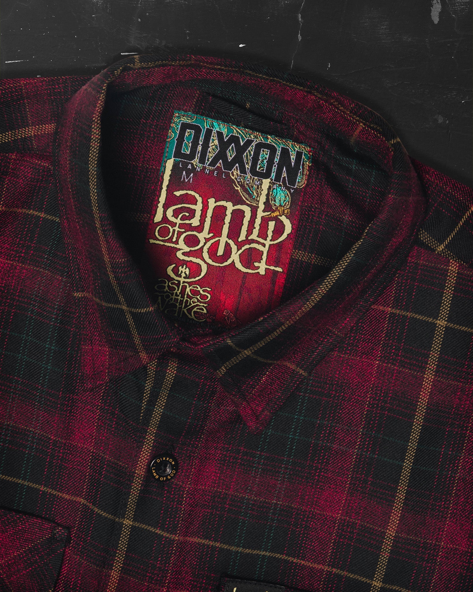 Lamb of God Ashes Flannel | Dixxon Flannel Co. 