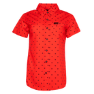 Women's Black Polkacide Short Sleeve - Red - Dixxon Flannel Co.
