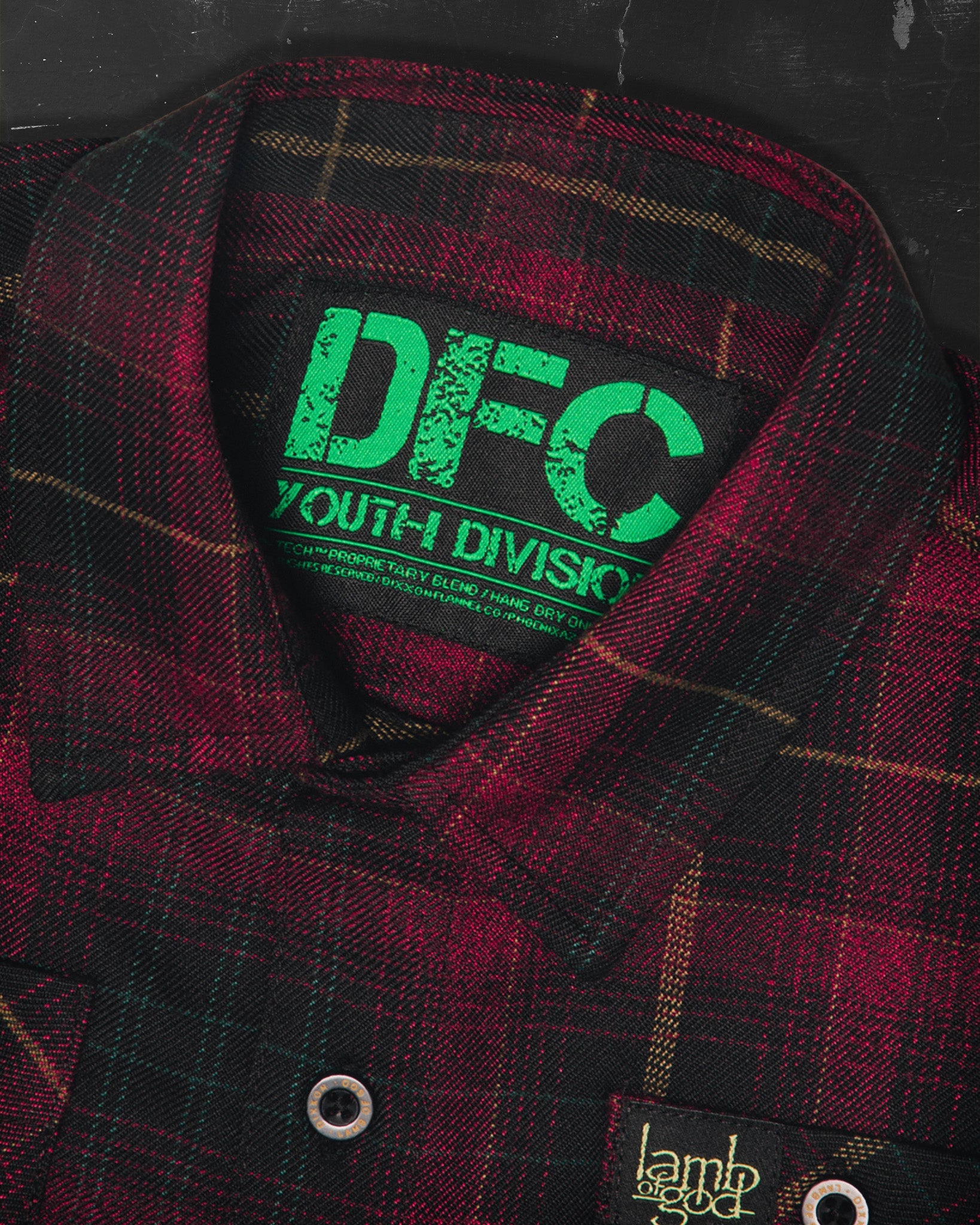 Youth Lamb of God Ashes Flannel | Dixxon Flannel Co. 
