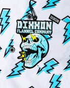 Women's Voltage Party Shirt - Grey & Blue - Dixxon Flannel Co. 
