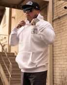 Black Maria Pullover Hoodie - White - Dixxon Flannel Co.