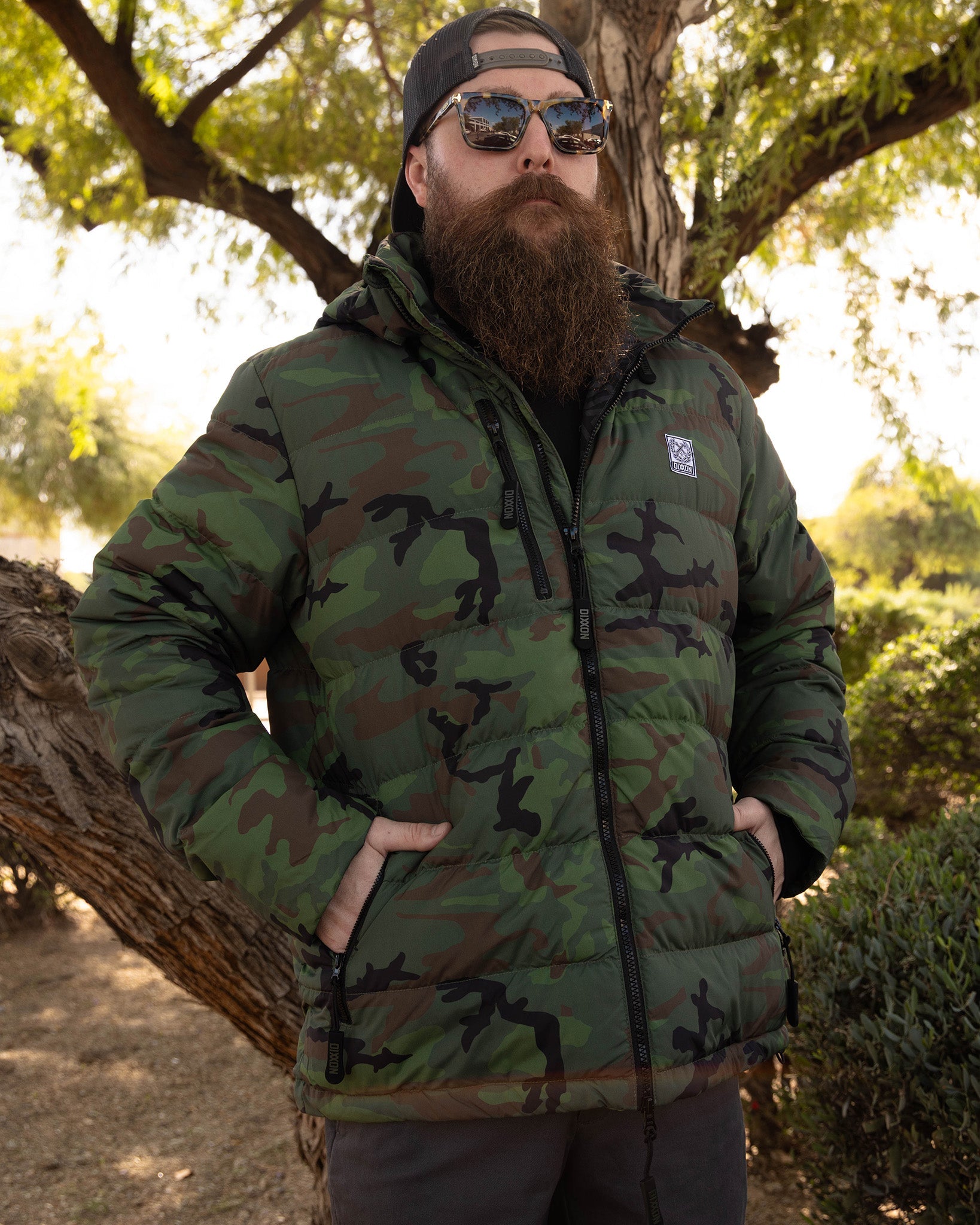 The Ridge Down Jacket - Camo - Dixxon Flannel Co.