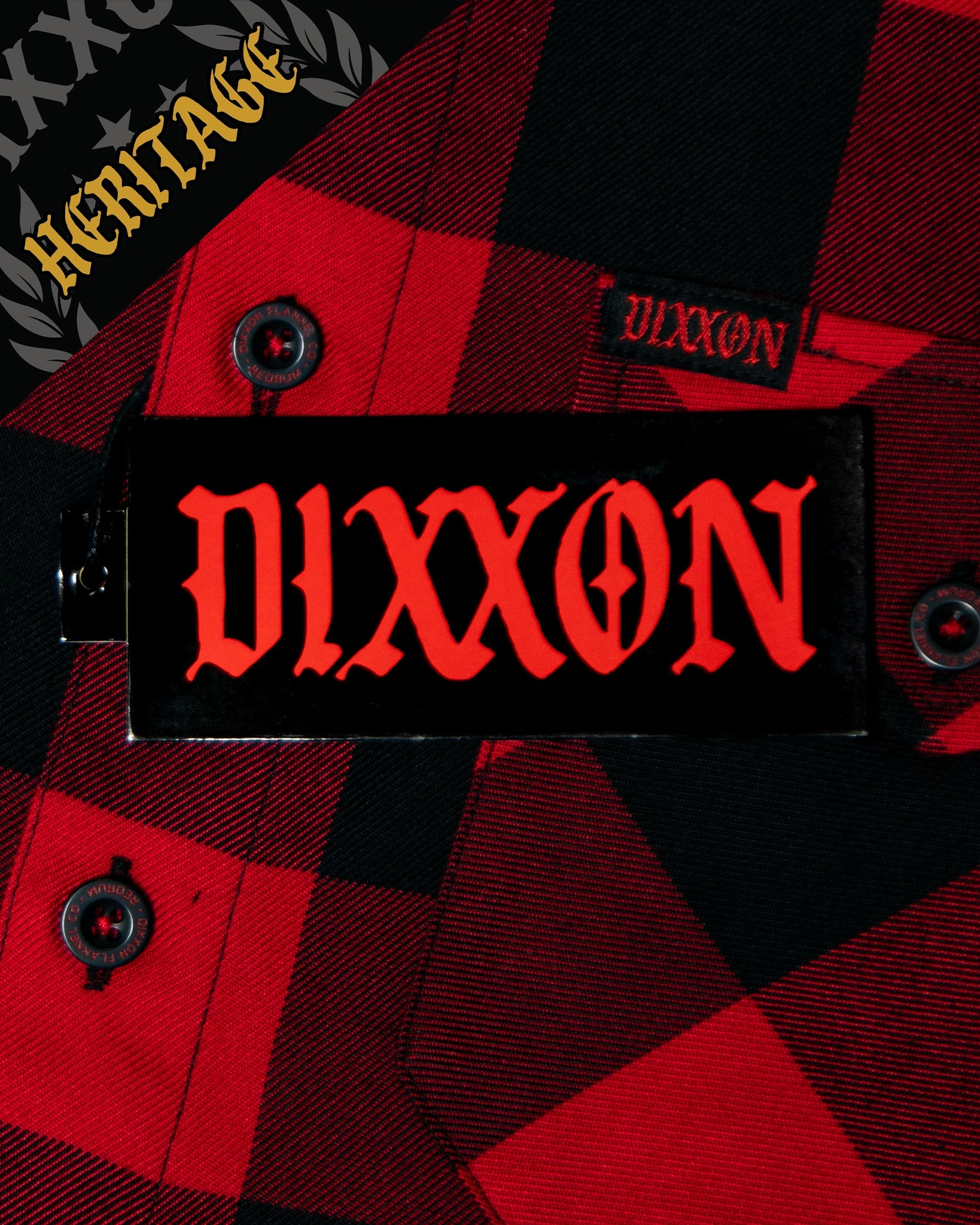 Redrum Heritage Flannel - Dixxon Flannel Co.