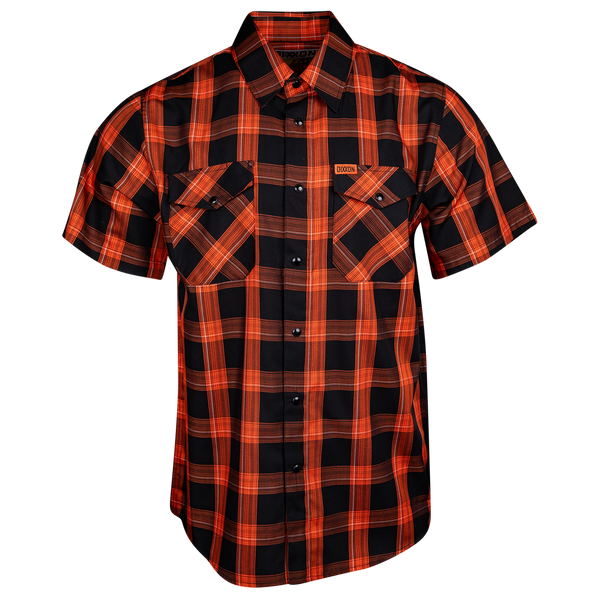 XLサイズ　REAL SIMONS G1ジャケット オレンジ黒チェック振り旗 Dozer Bamboo Short Sleeve | Dixxon Flannel Co. – DIXXON UK