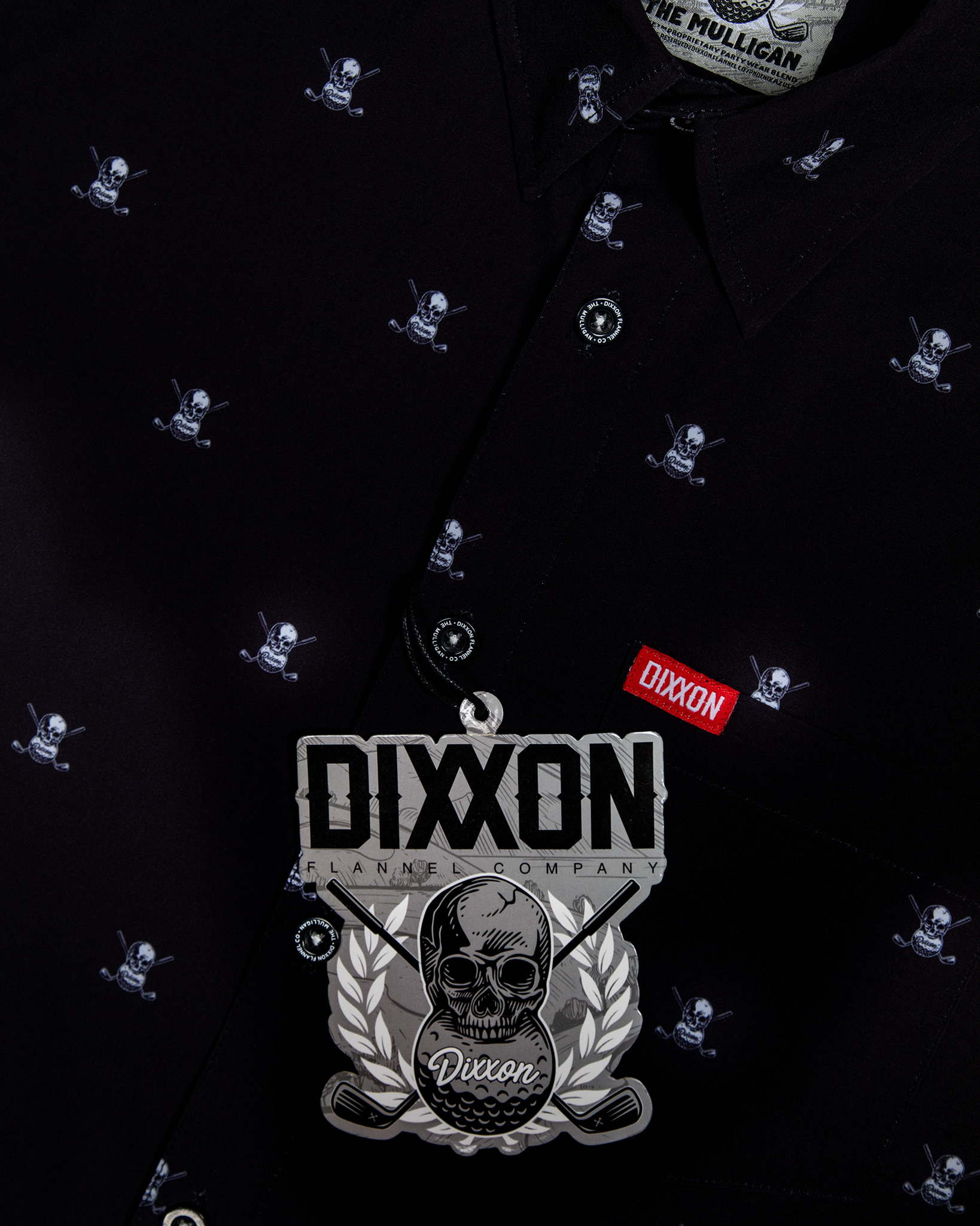 The Mulligan Party Shirt - Black - Dixxon Flannel Co.