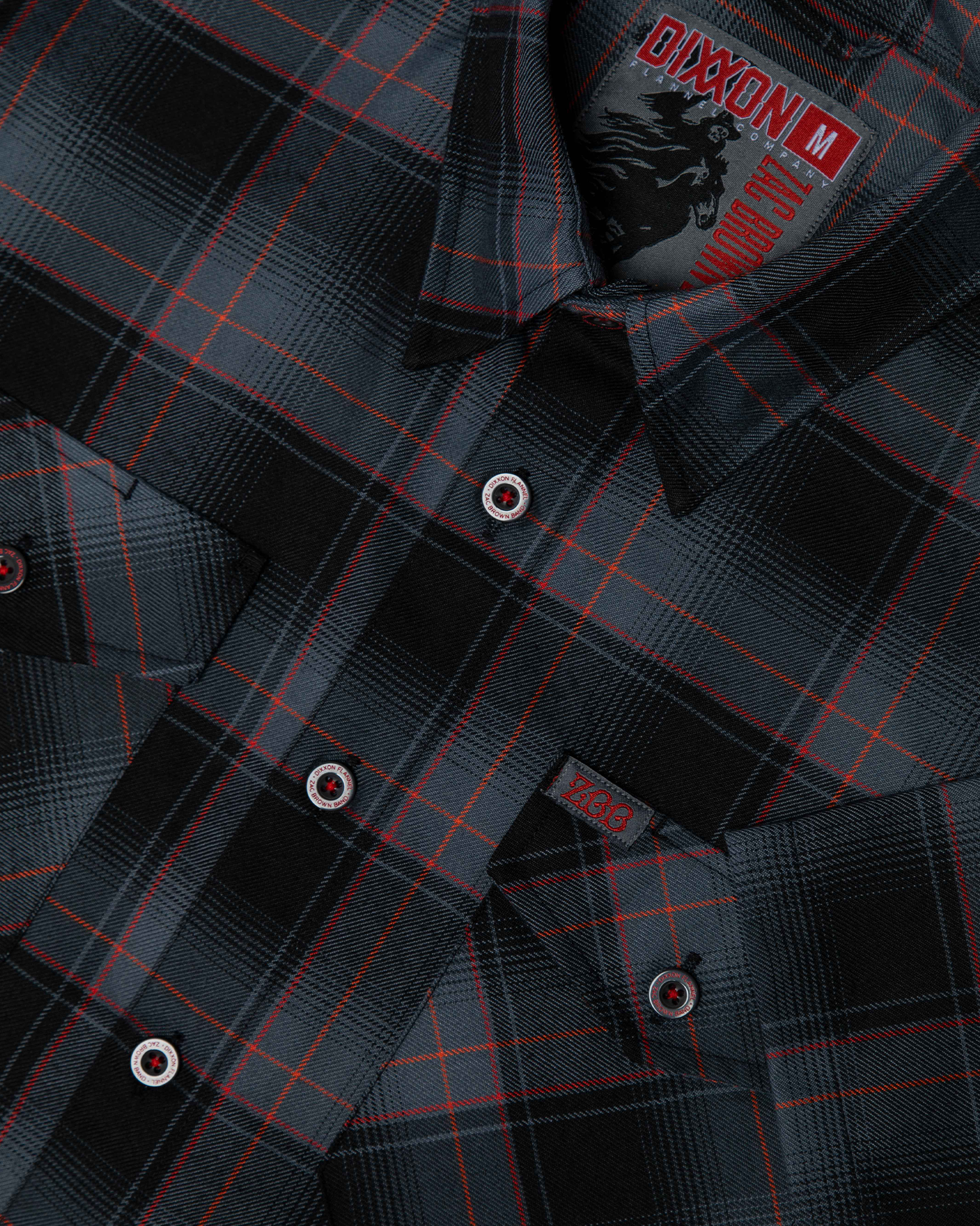 Zac Brown Band - Love & Fear 2026 Short Sleeve Flannel - Dixxon Flannel Co.