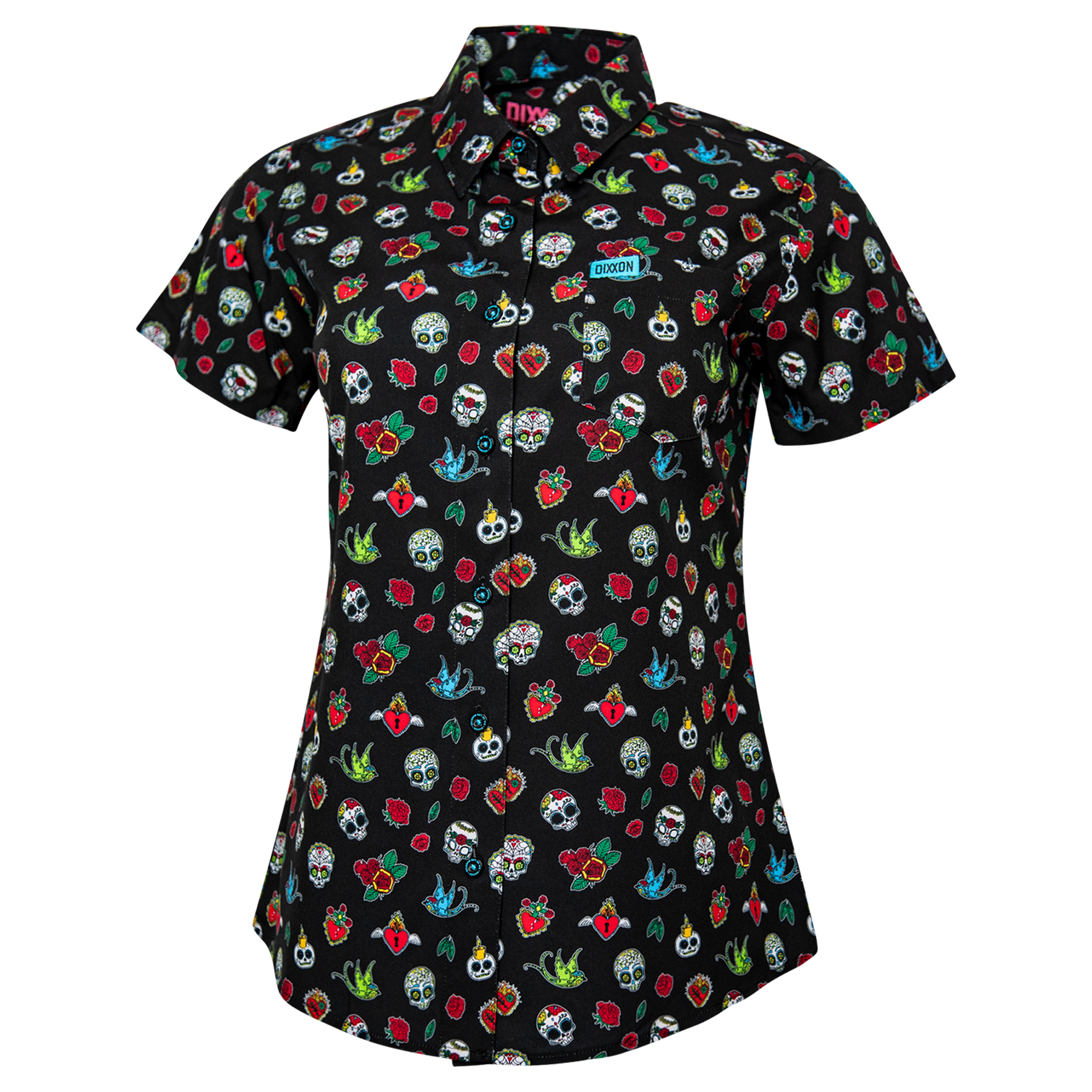Dixxon Women's Los Muertos Party Shirt