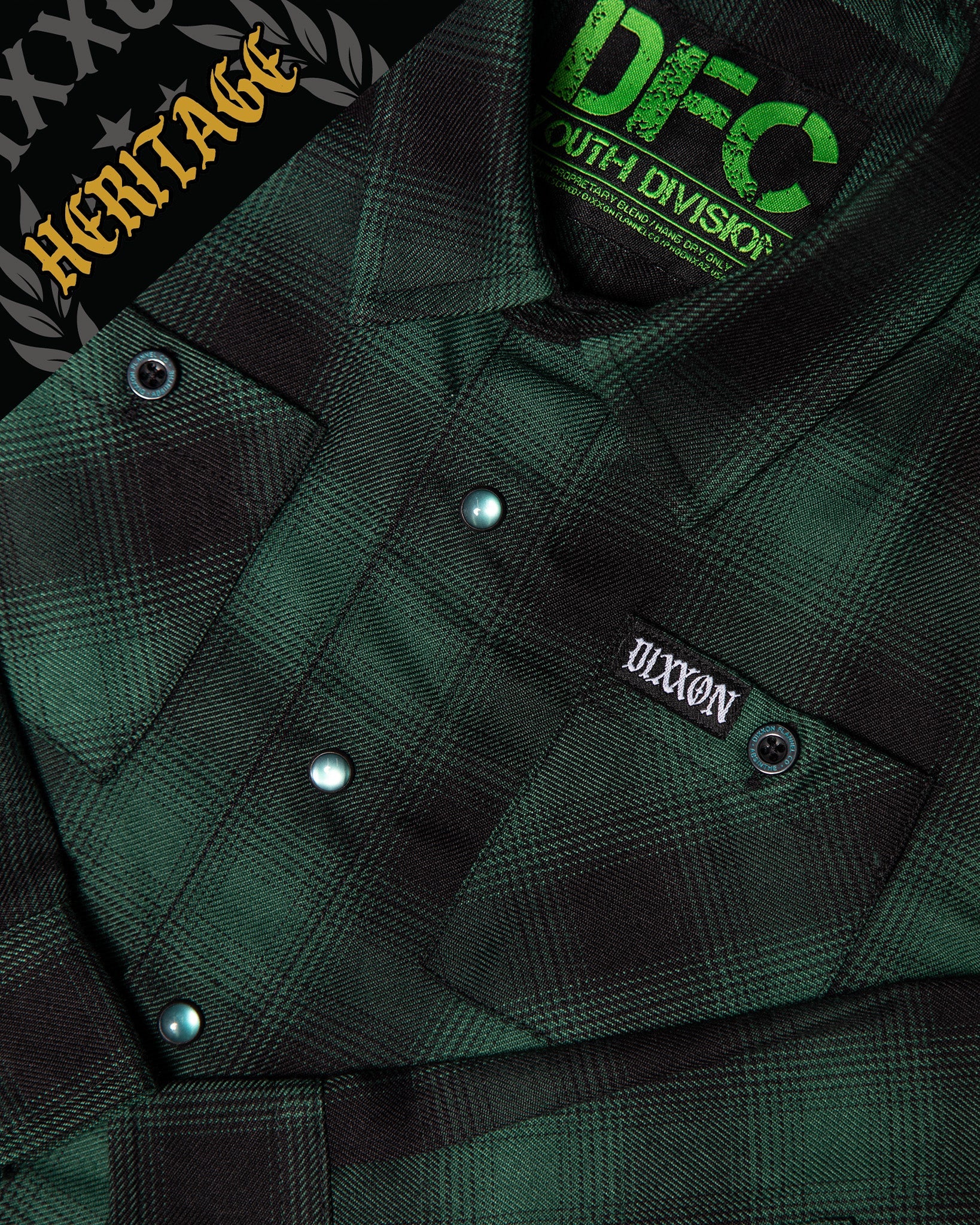 Youth Absinthe Heritage Flannel - Dixxon Flannel Co.