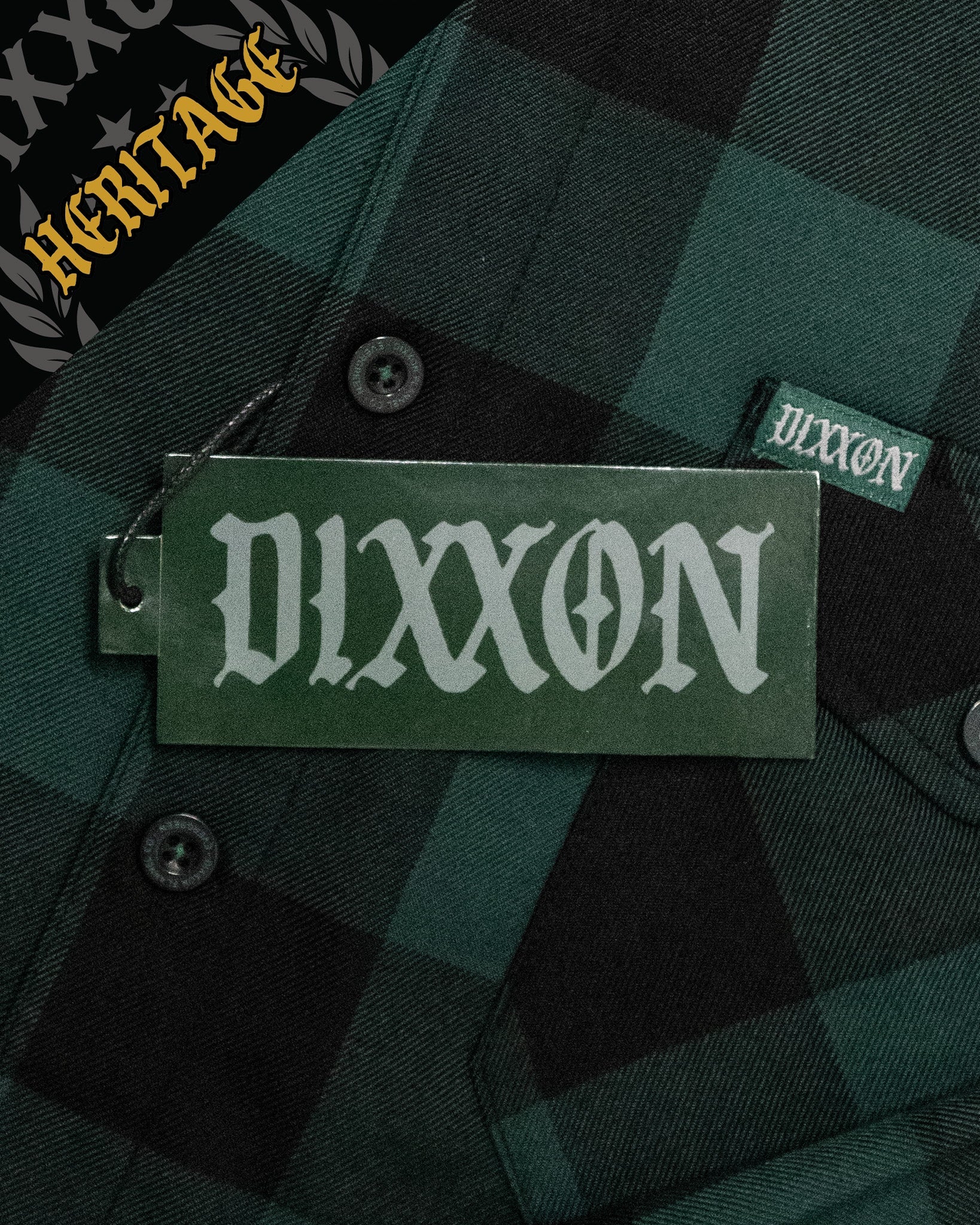 Evergreen Heritage Flannel - Dixxon Flannel Co.