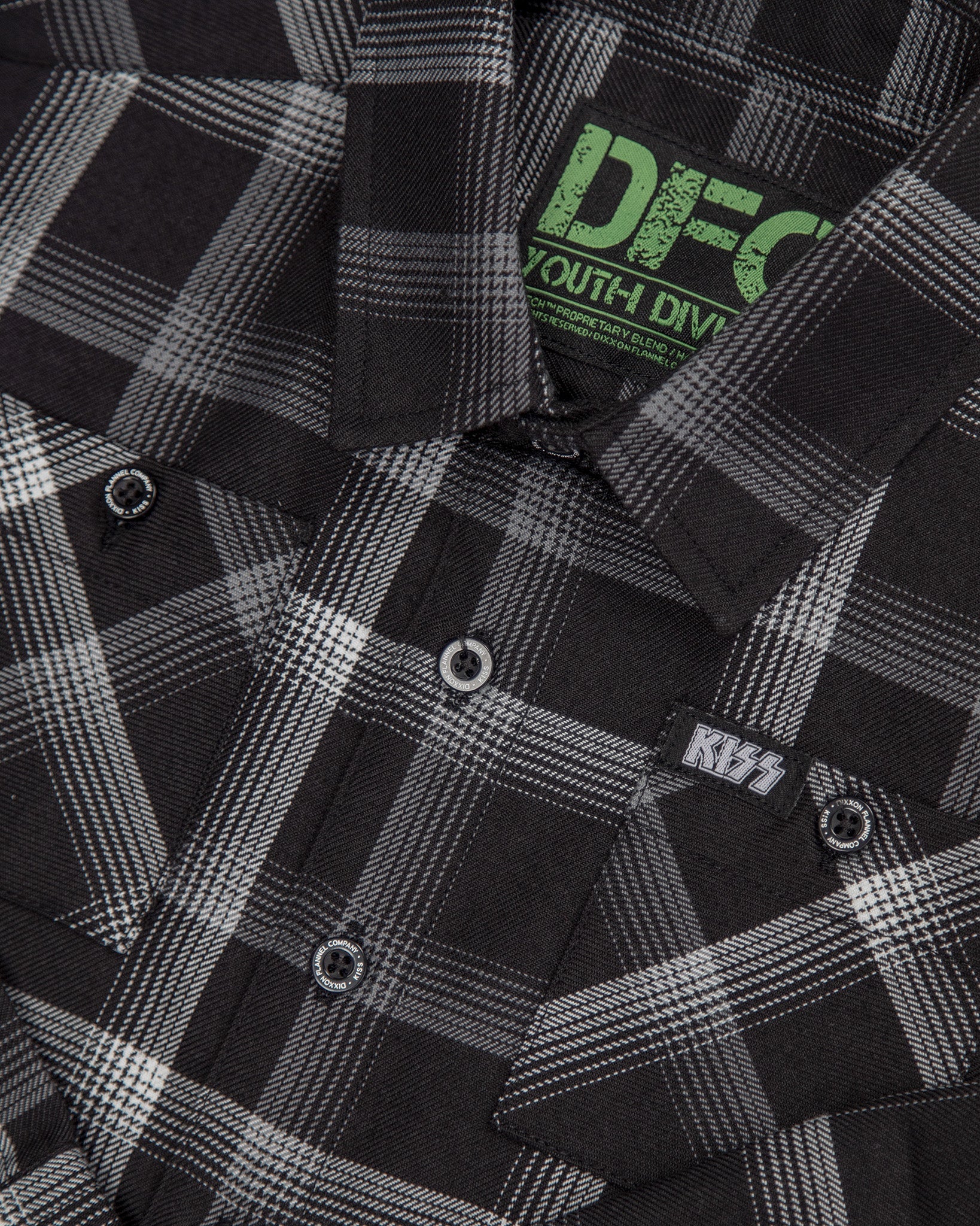 Youth KISS Dressed To Kill Flannel - Dixxon Flannel Co.