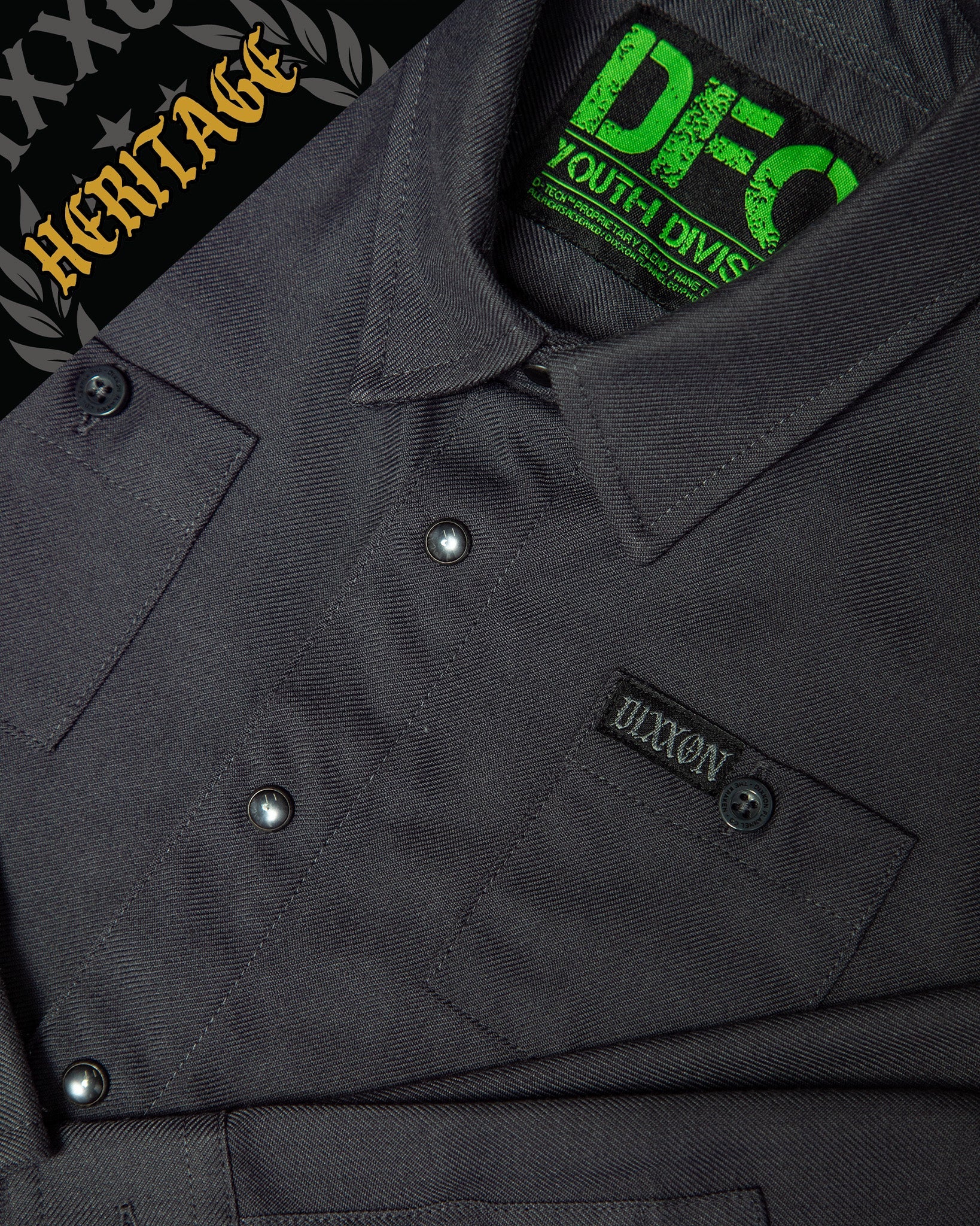 Youth Kraken Heritage Flannel - Dixxon Flannel Co.