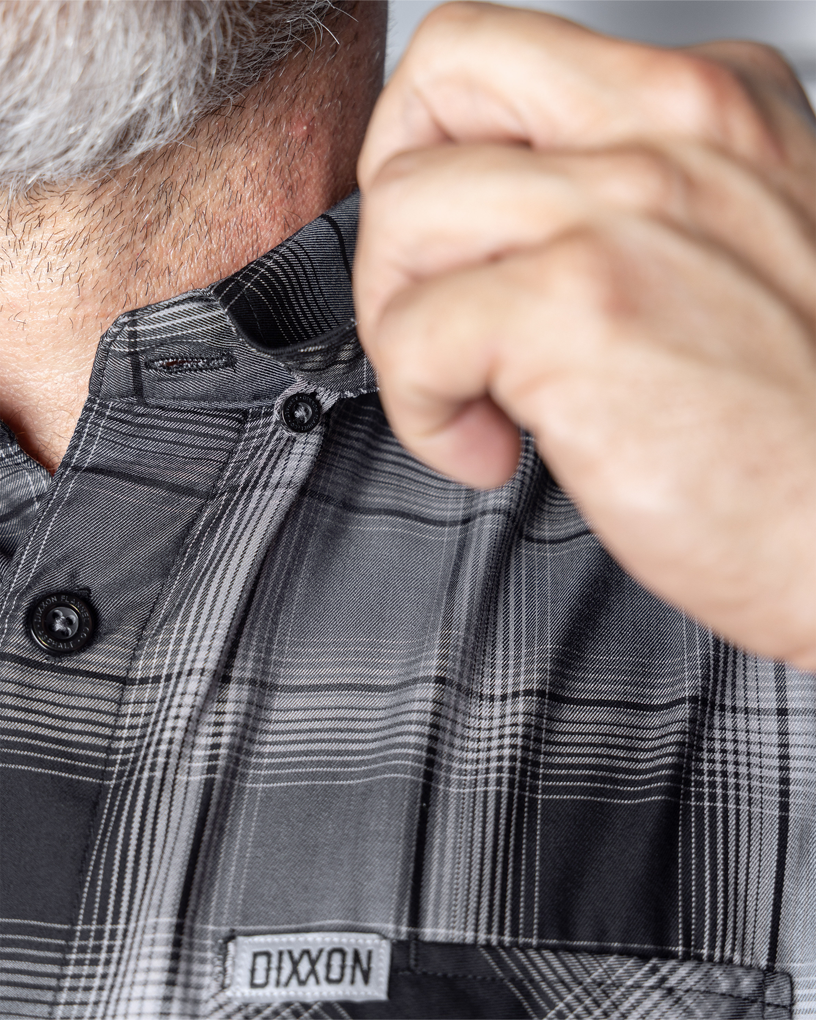 Asphalt Bamboo Short Sleeve  - Dixxon Flannel Co.