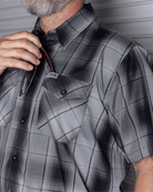 Asphalt Bamboo Short Sleeve  - Dixxon Flannel Co.