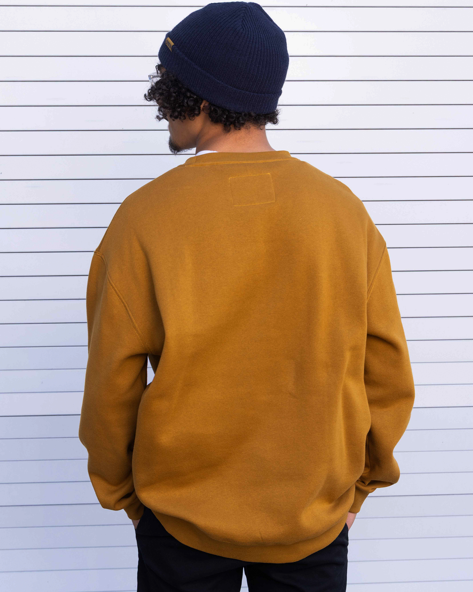 Pocket Crewneck - Camel - Dixxon Flannel Co.