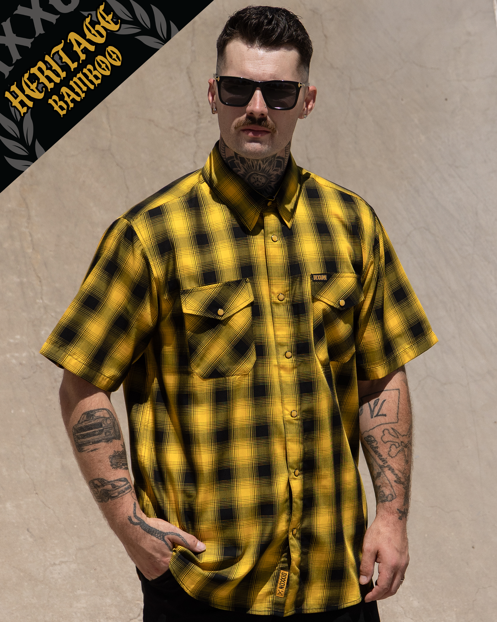 Frisco Heritage Bamboo Short Sleeve - Dixxon Flannel Co.
