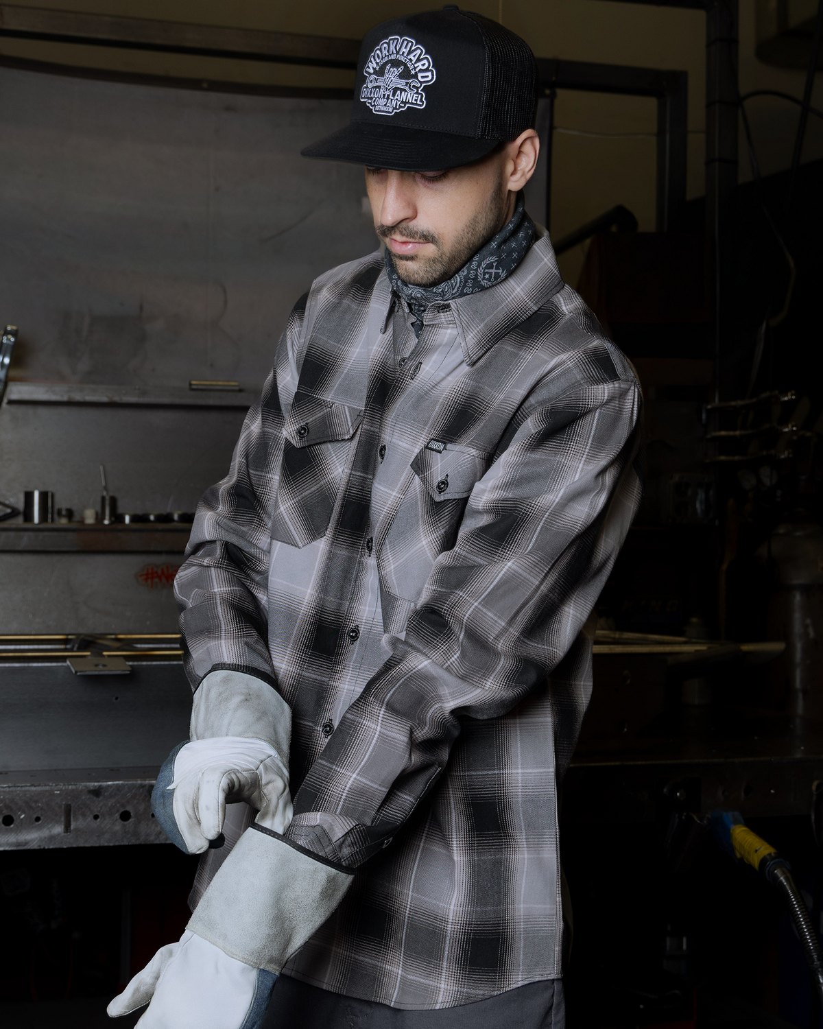Galvanized FR Flannel - Dixxon Flannel Co. 