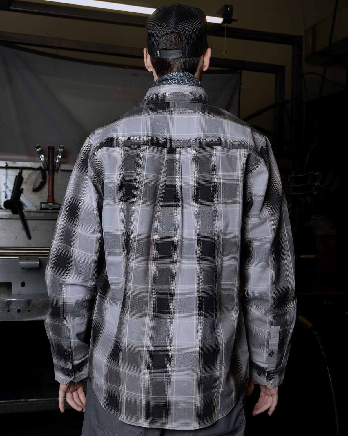 Galvanized FR Flannel - Dixxon Flannel Co. 