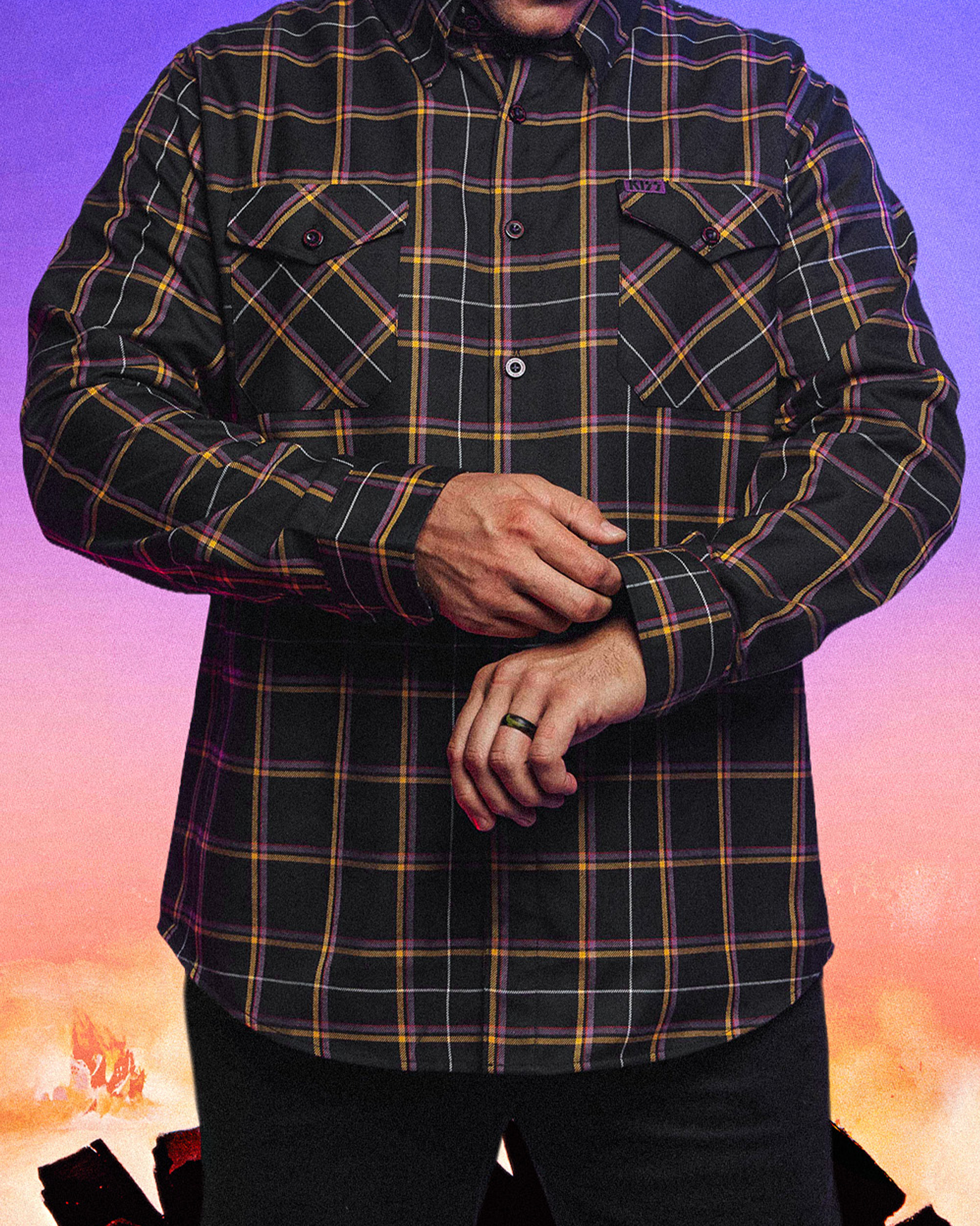 KISS Destroyer Flannel - Dixxon Flannel Co.