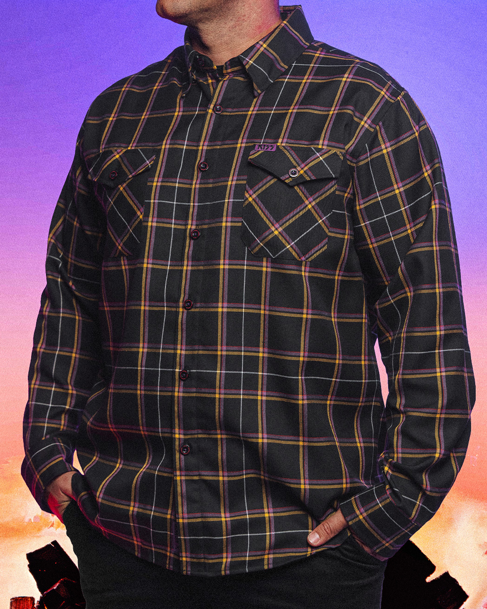 KISS Destroyer Flannel - Dixxon Flannel Co.