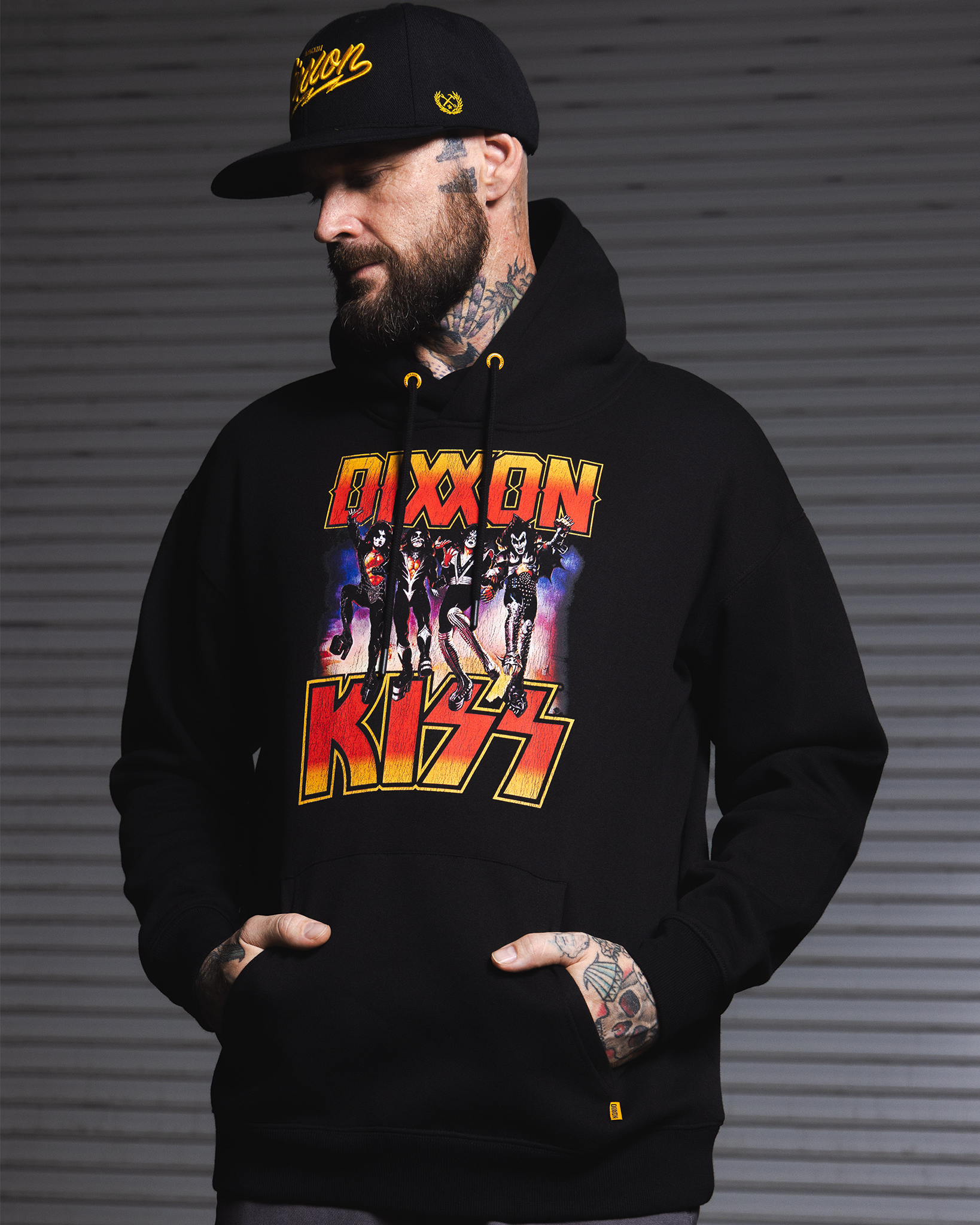 KISS Destroyer Pullover Hoodie - Black - Dixxon Flannel Co.