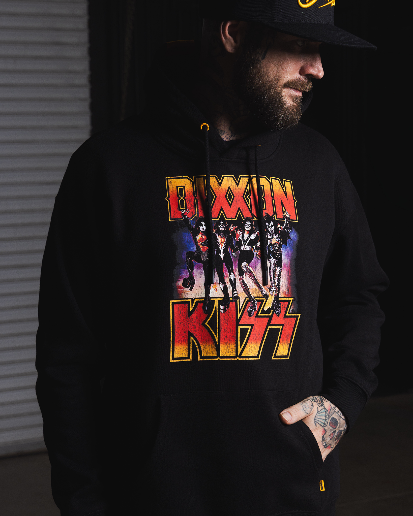 KISS Destroyer Pullover Hoodie - Black - Dixxon Flannel Co.