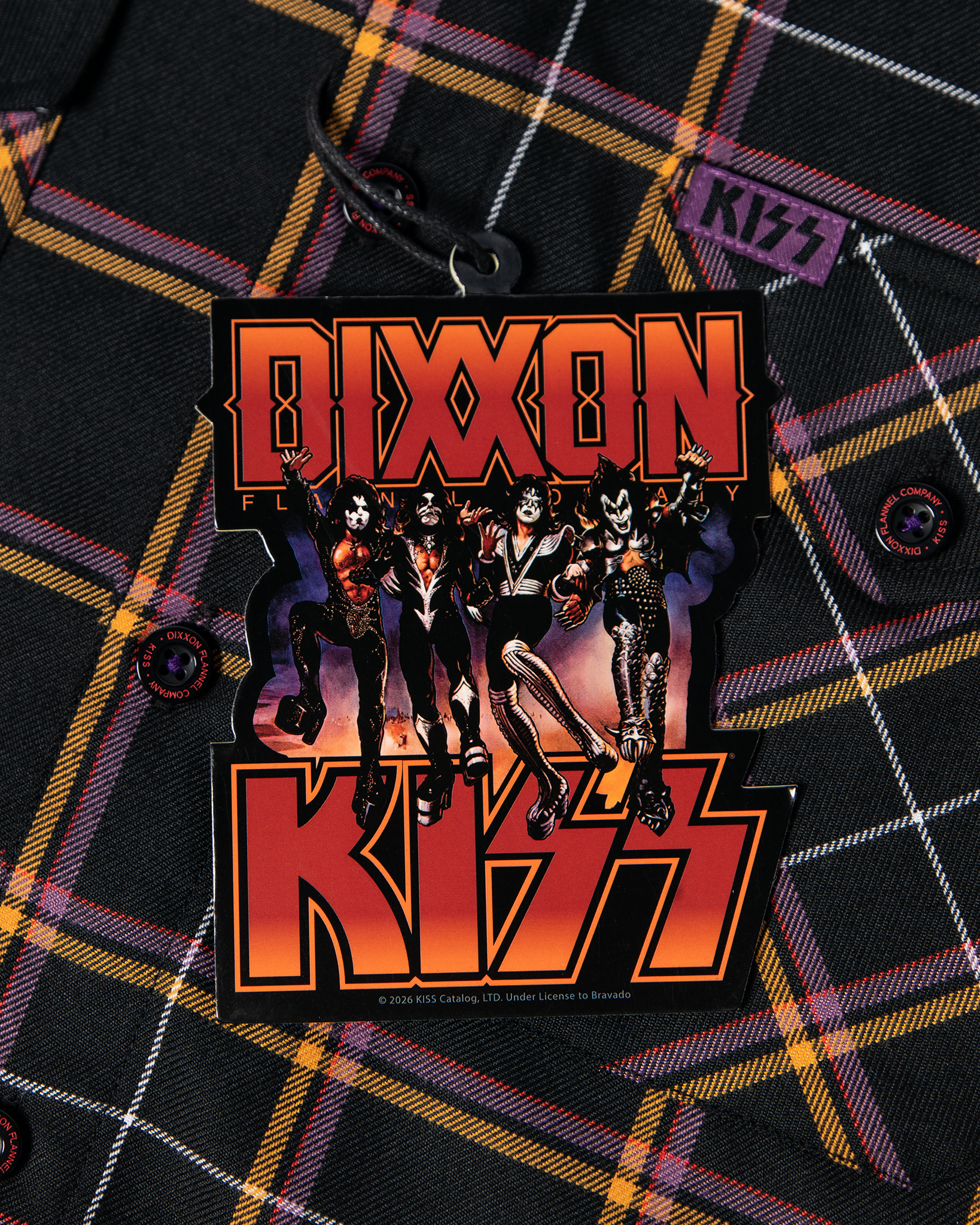 Women's KISS Destroyer Flannel - Dixxon Flannel Co.