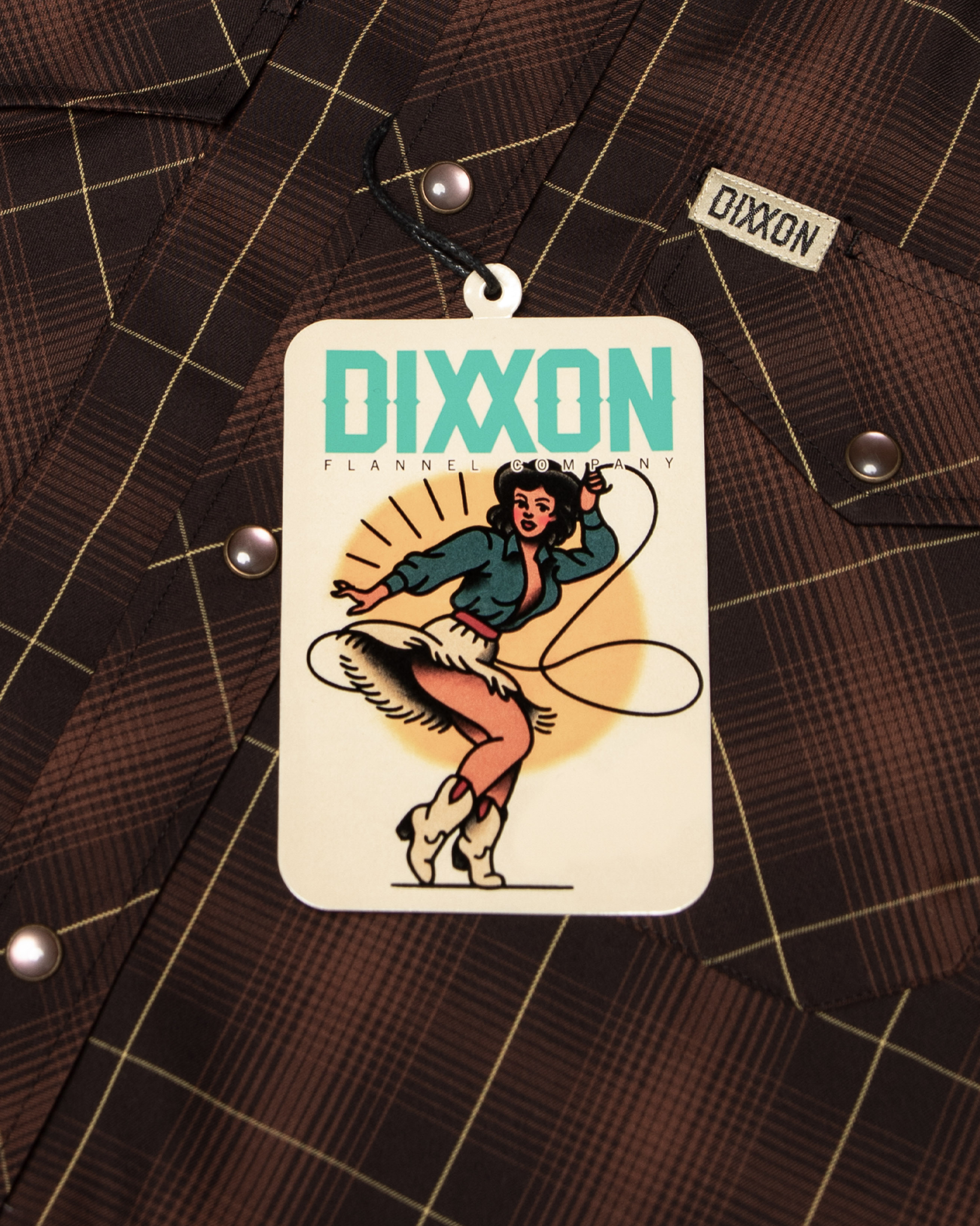 Lariat Bamboo Short Sleeve - Lasso - Dixxon Flannel Co.