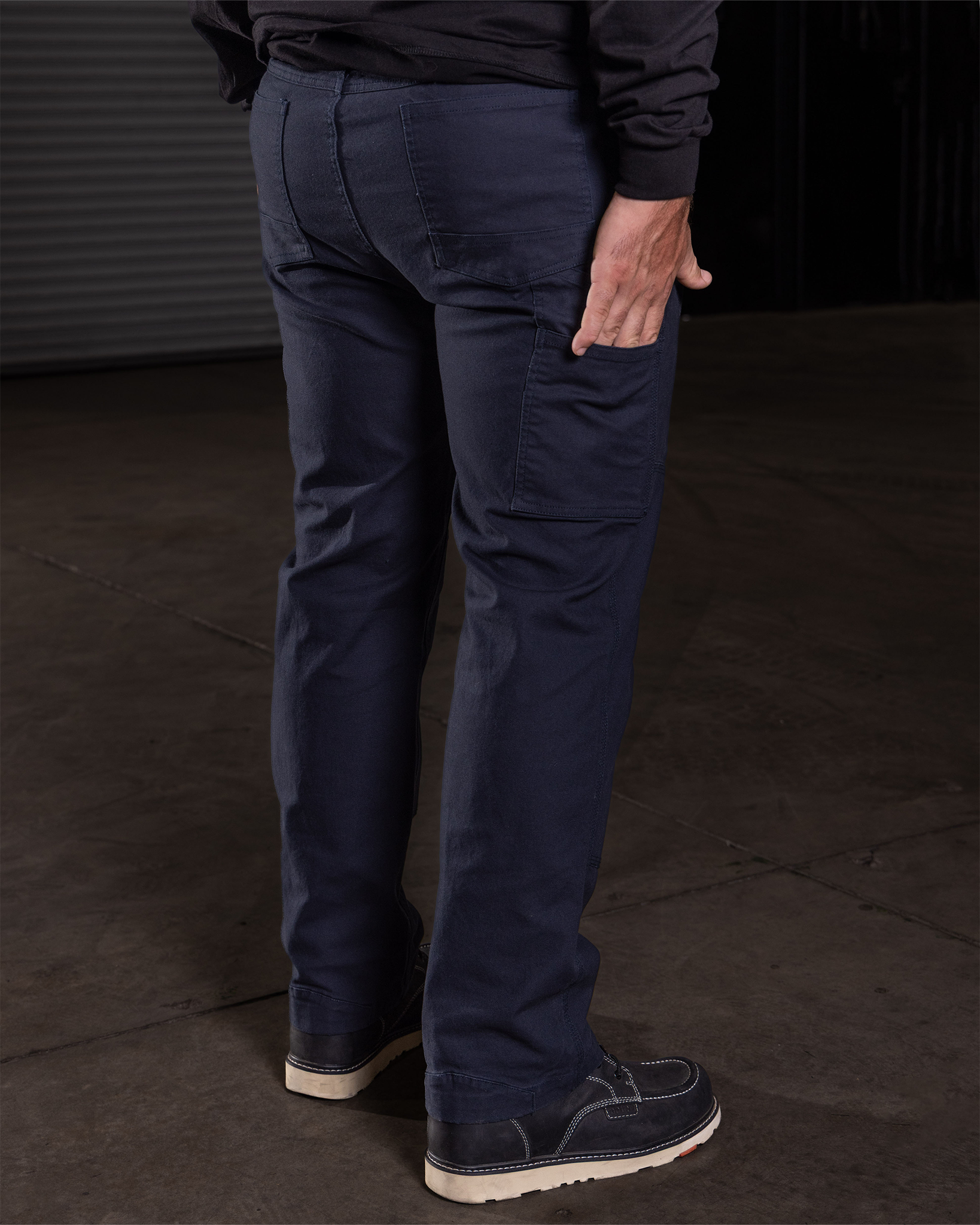 Canvas Work Pants - Navy - Dixxon Flannel Co.
