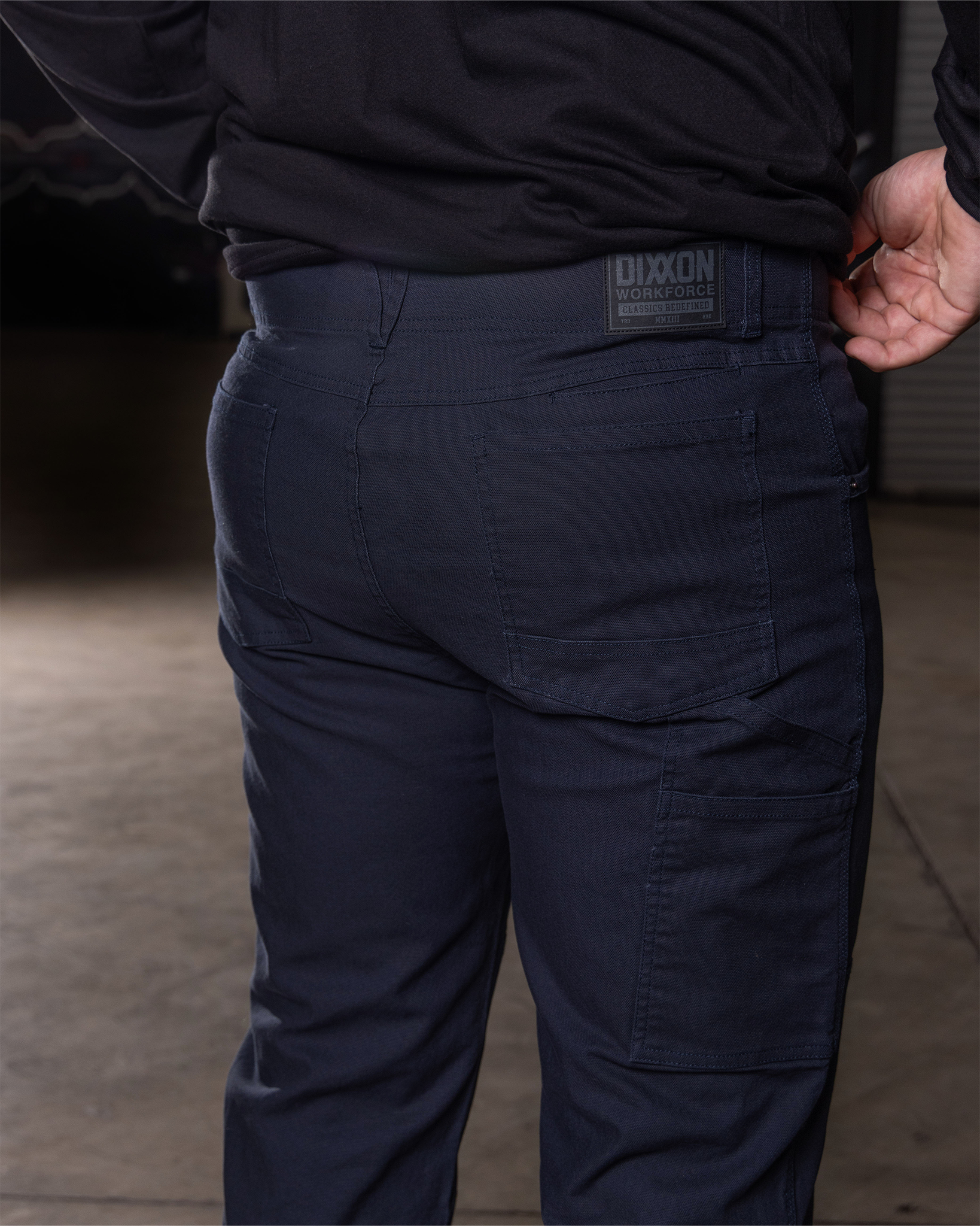 Canvas Work Pants - Navy - Dixxon Flannel Co.