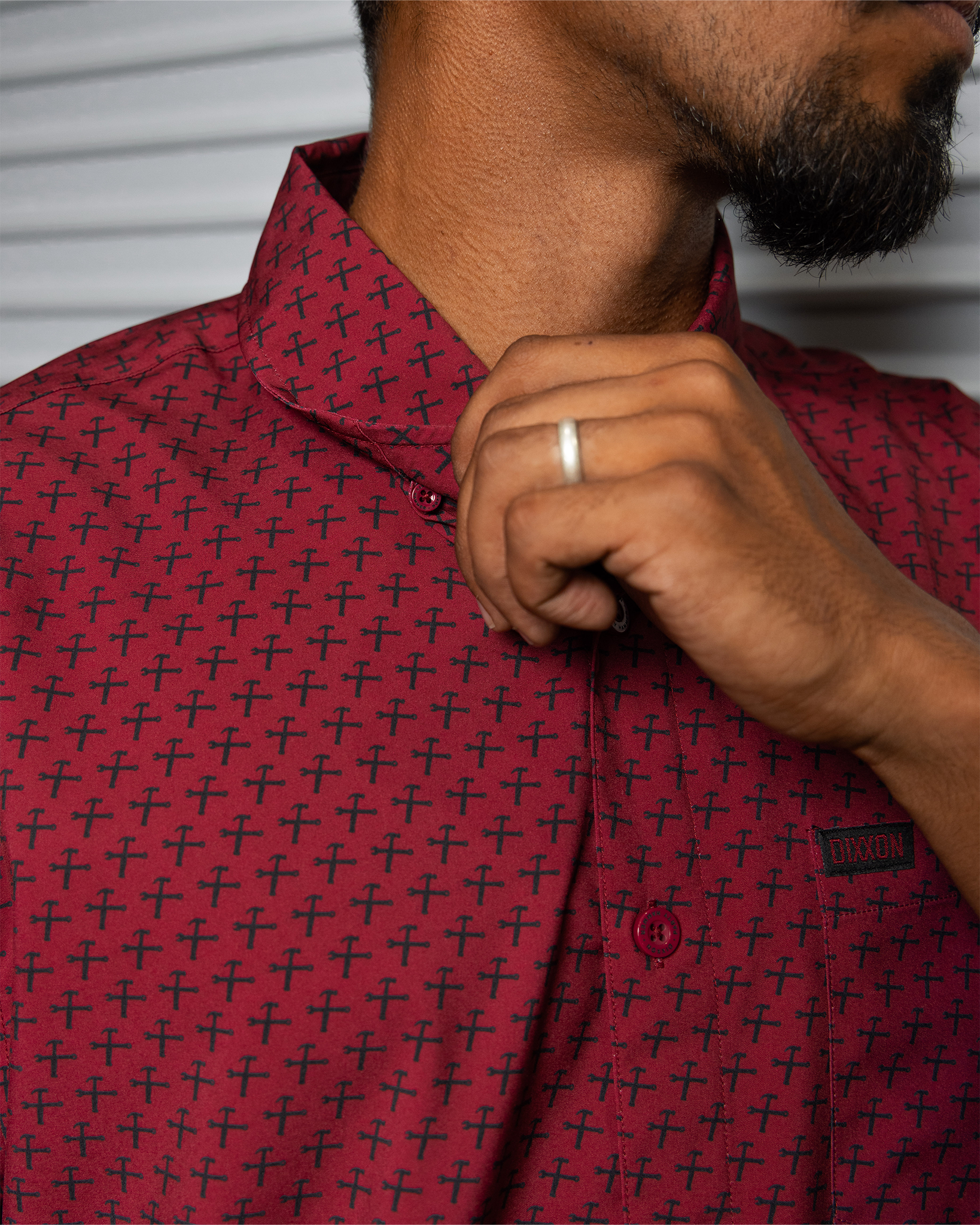 Party Hammers Party Shirt - Maroon & Black - Dixxon Flannel Co.