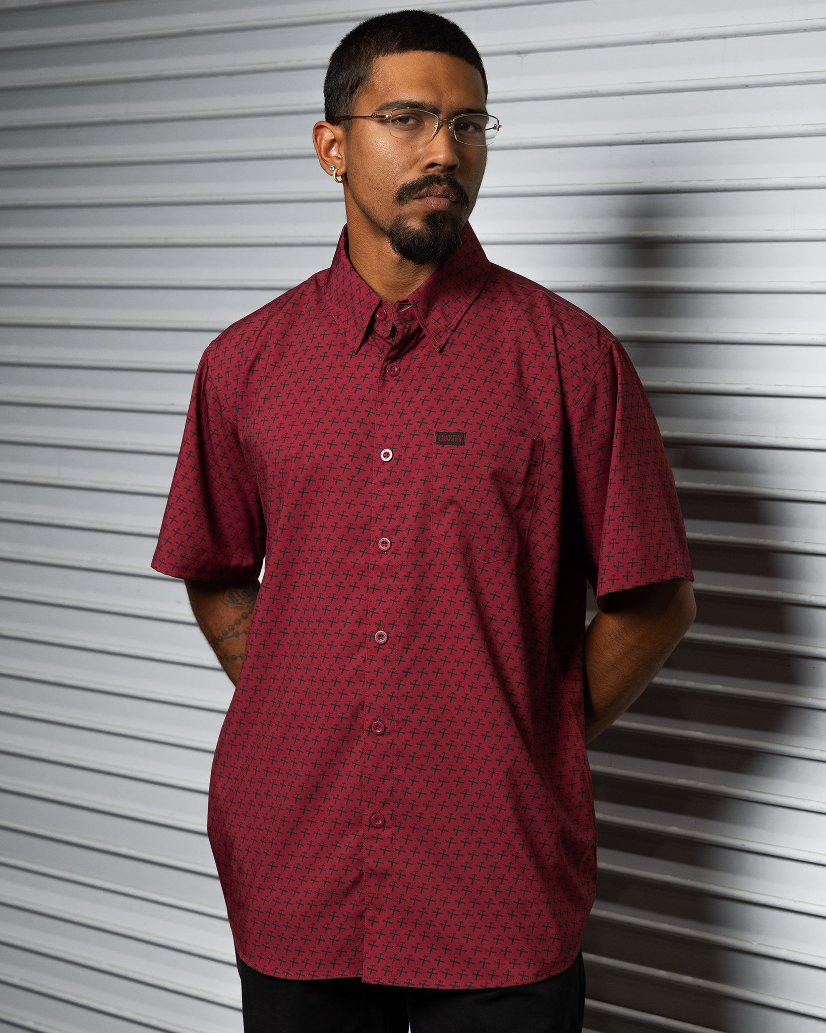 Party Hammers Party Shirt - Maroon & Black - Dixxon Flannel Co.