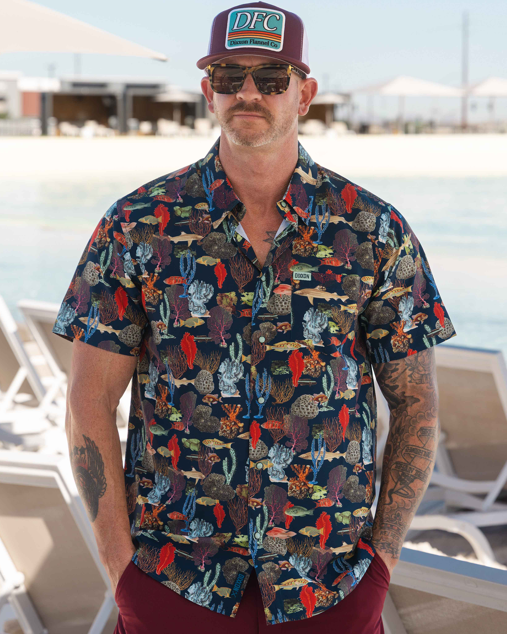 The Reef Party Shirt - Dixxon Flannel Co.