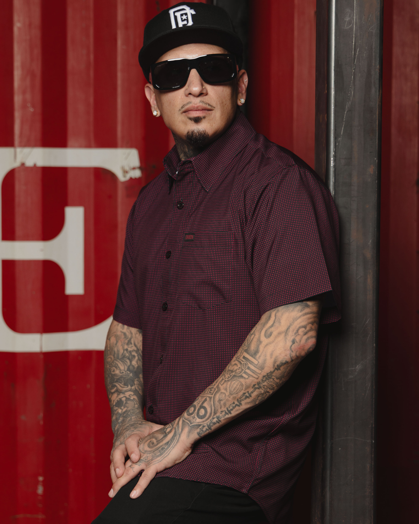 Simple Mind Party Shirt - Black & Red - Dixxon Flannel Co.