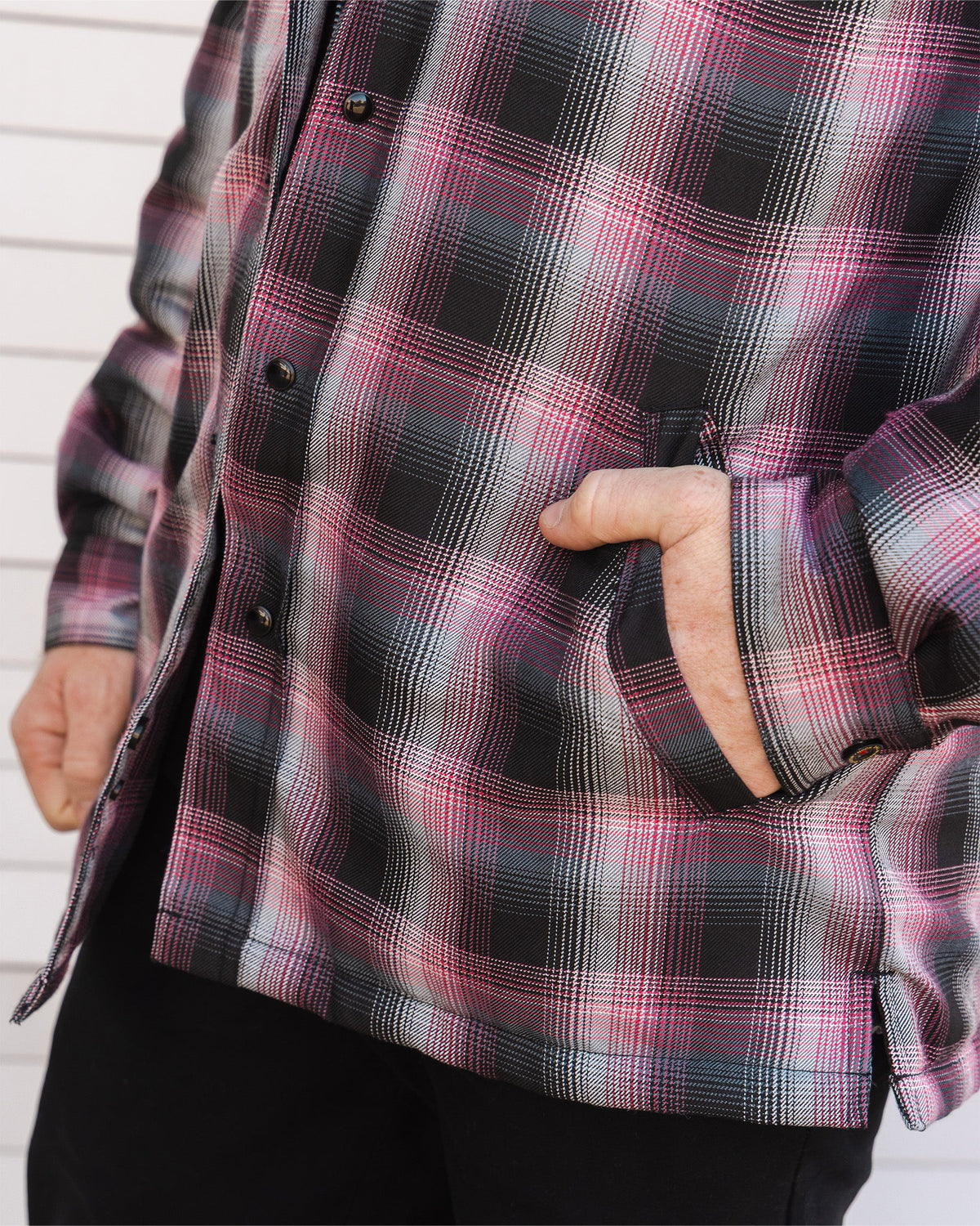 Sublime 'Robbin' the Hood' Hooded Flannel Jacket