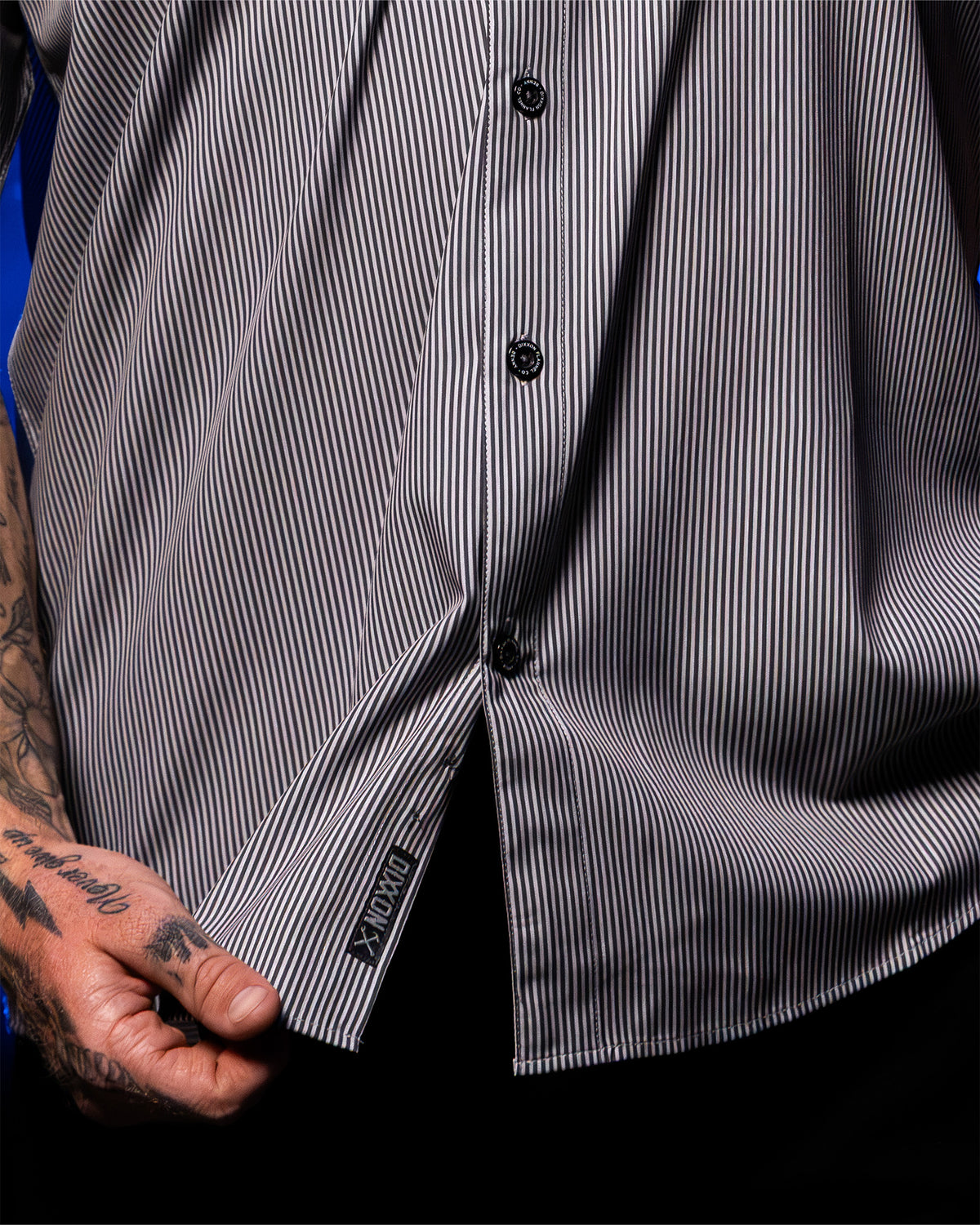 Dixxon Benny Party Shirt Grey