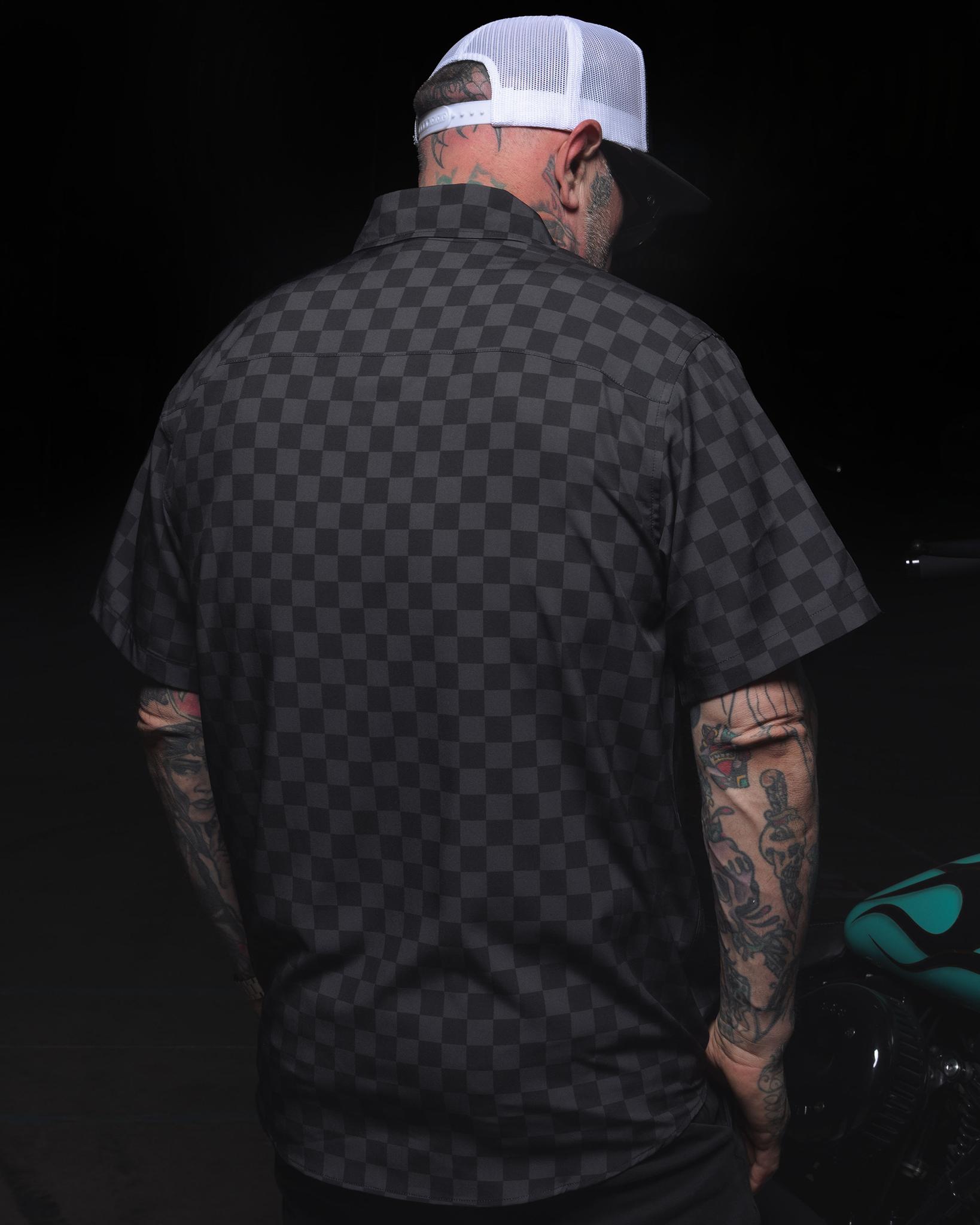 Winner's Circle Party Shirt - Black & Grey - Dixxon Flannel Co.