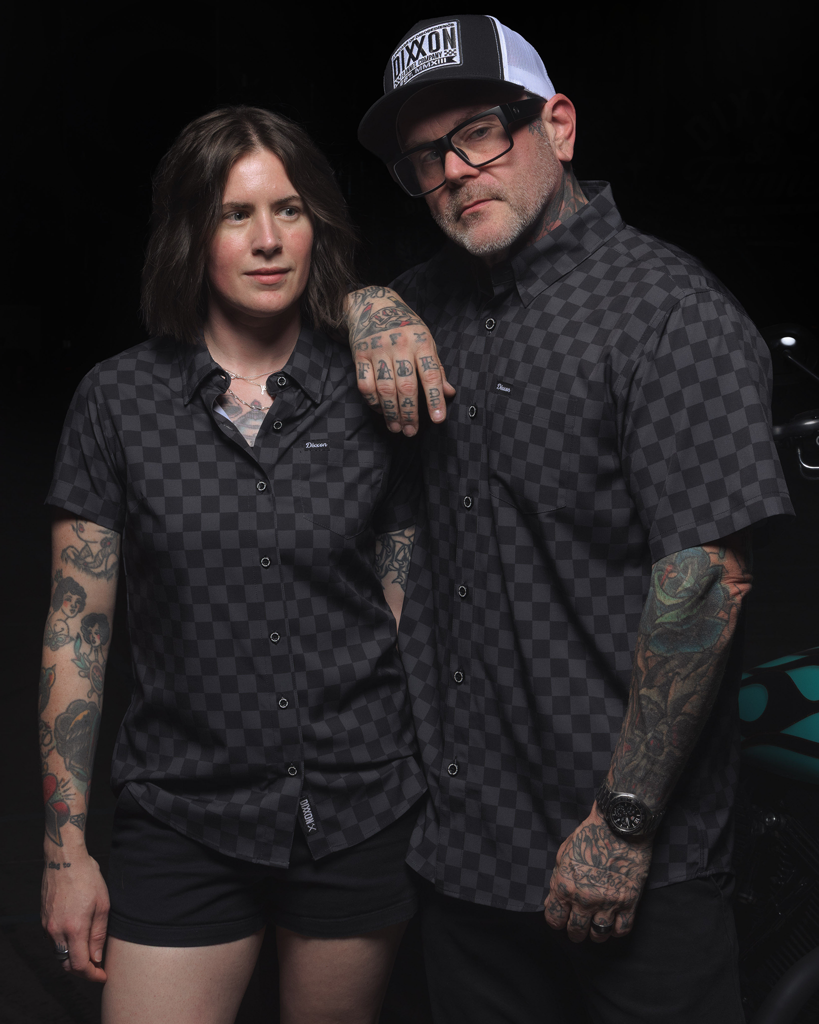 Winner's Circle Party Shirt - Black & Grey - Dixxon Flannel Co.