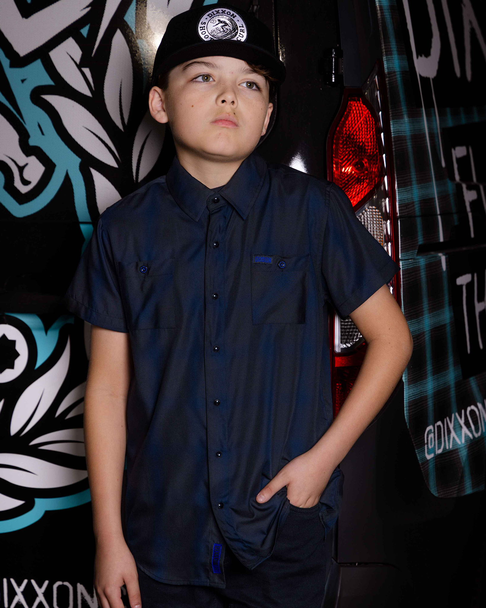 Youth Deep Sea Bamboo Short Sleeve - Dixxon Flannel Co.