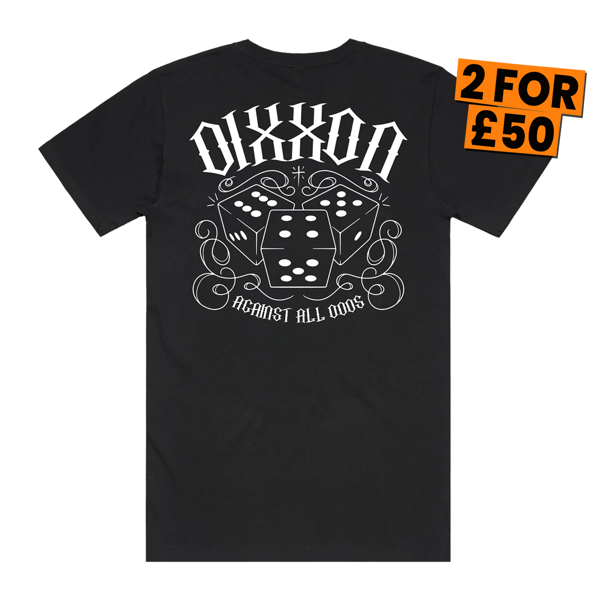 Against All Odds T-Shirt - Black | Dixxon Flannel Co. – DIXXON UK