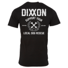 Support Your Local Dog Rescue T-Shirt - Black | Dixxon Flannel Co.