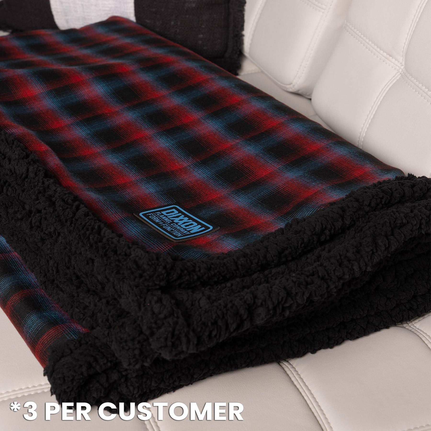 Dimension Flannel Sherpa Blanket | Dixxon Flannel Co. – DIXXON UK