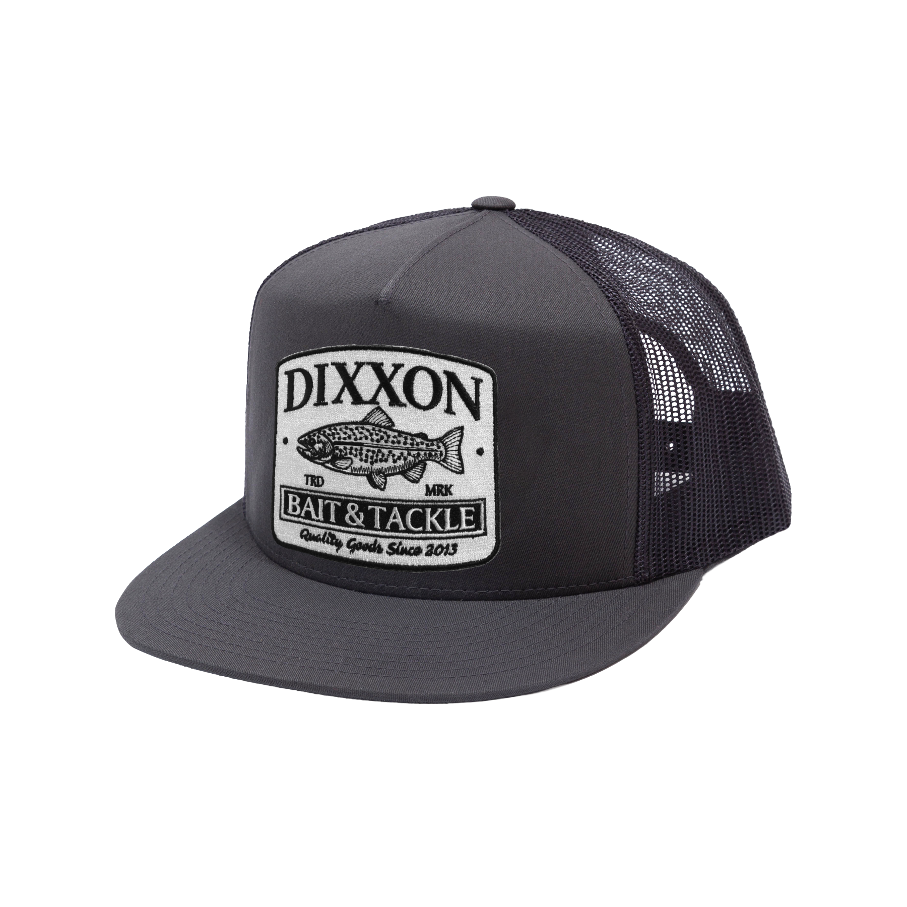Dixxon Bait & Tackle Trucker Snapback - Charcoal