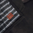 Black Serape Flannel Sherpa Blanket| Dixxon Flannel Co.