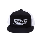 Bolt Logo Trucker Snapback - Black/ White | Dixxon Flannel Co.