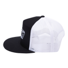 Bolt Logo Trucker Snapback - Black/ White | Dixxon Flannel Co.