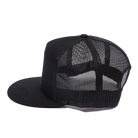 Guiding Light Flat Bill Trucker Snapback - Black | Dixxon Flannel Co.