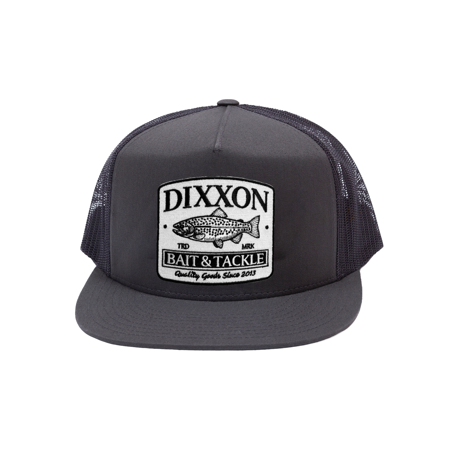 Dixxon Bait & Tackle Trucker Snapback - Charcoal